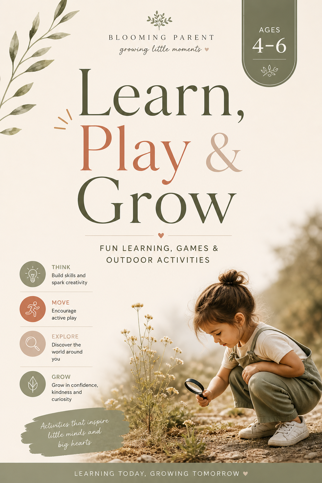 Learn, Play & Grow (Ages 4–6)